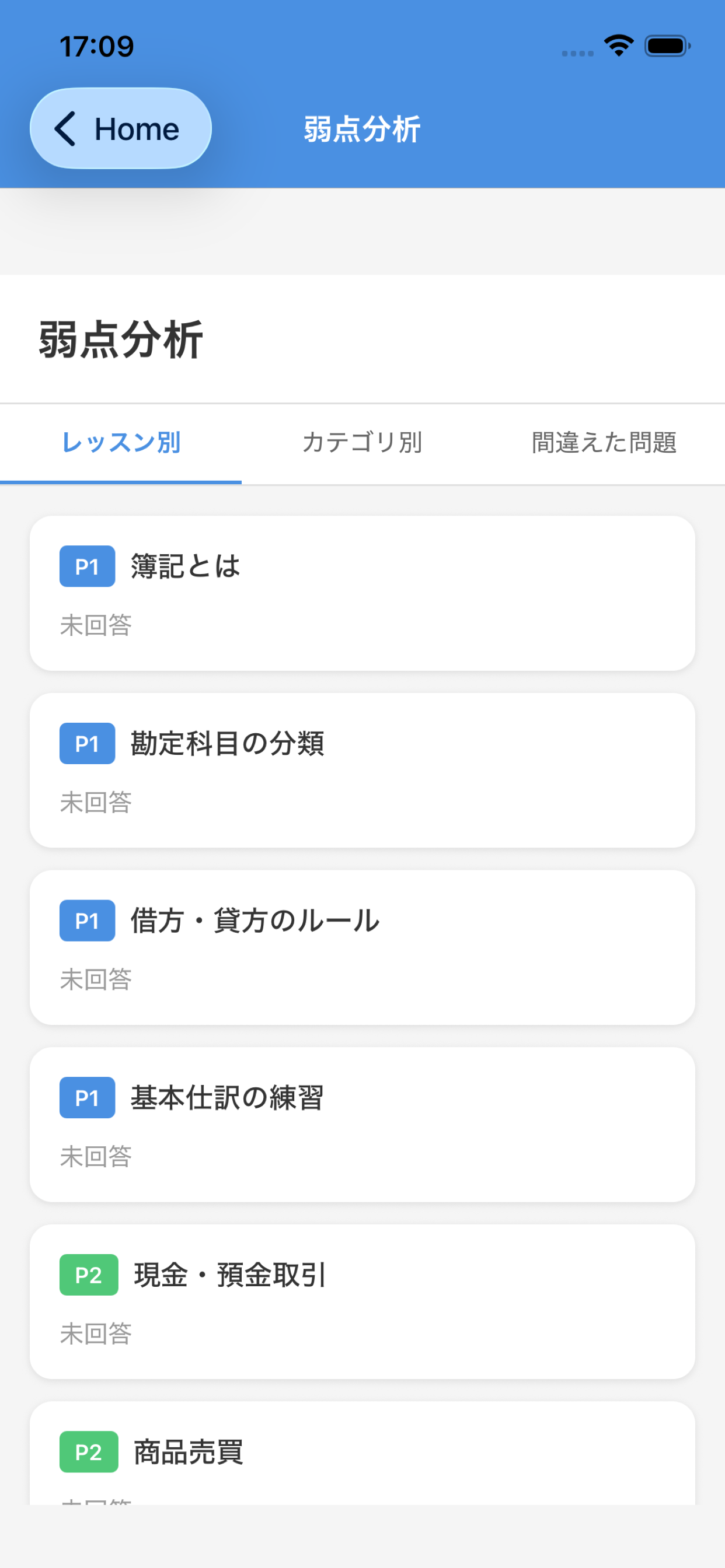 分析画面